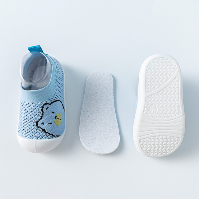 Mocasini bleu - teddy (marime disponibila: marimea 26)