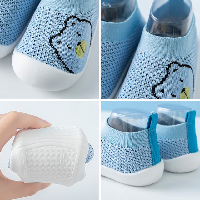 Mocasini bleu - teddy (marime disponibila: marimea 26)