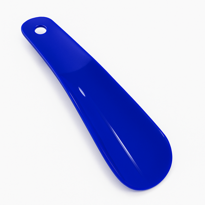 Incaltator pantofi din plastic rezistent, cu gaura pentru agatare, 16 cm