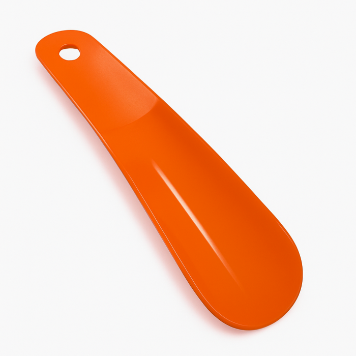 Incaltator pantofi din plastic rezistent, cu gaura pentru agatare, 16 cm