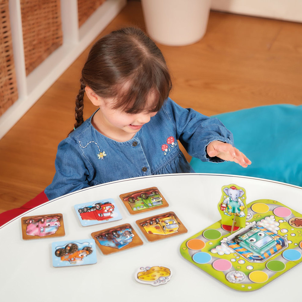 Joc de societate camioane noroioase orchard toys