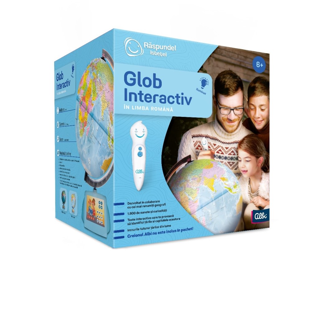 Glob interactiv in limba romana raspundel istetel versiune noua