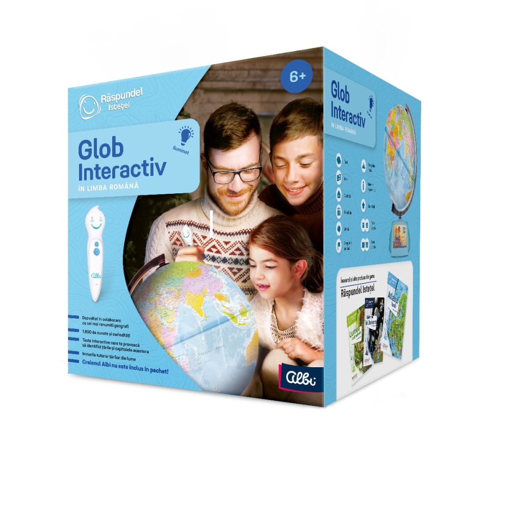Glob interactiv in limba romana raspundel istetel versiune noua