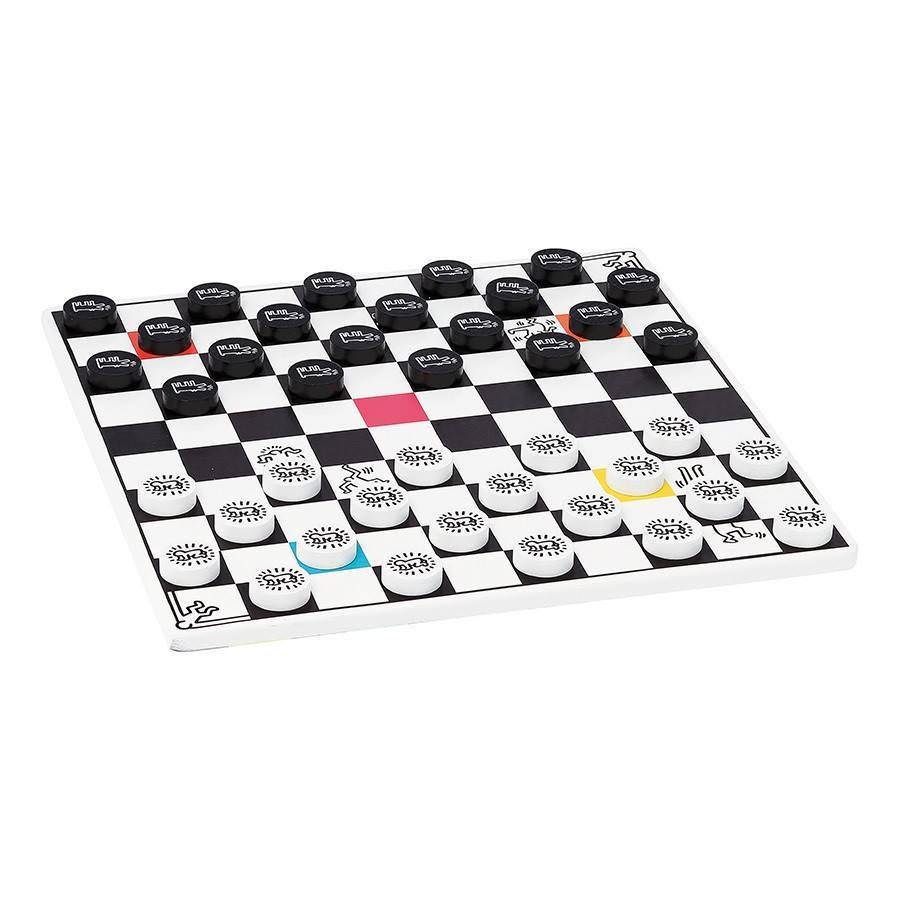 Joc de dame/backgammon - keith haring