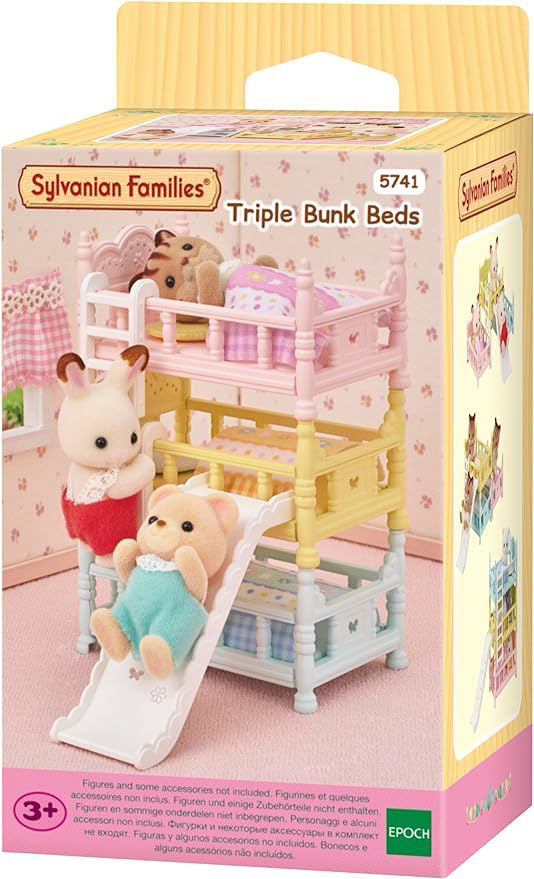 Set de joaca sylvanian families - patuturi supraetajate triple