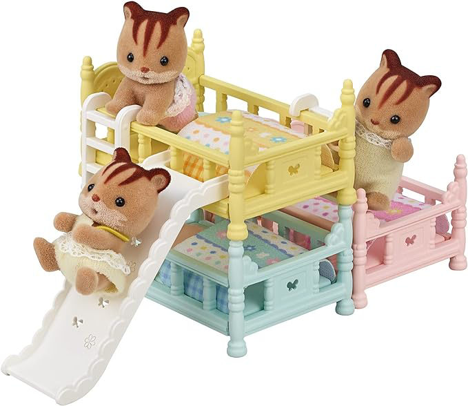 Set de joaca sylvanian families - patuturi supraetajate triple