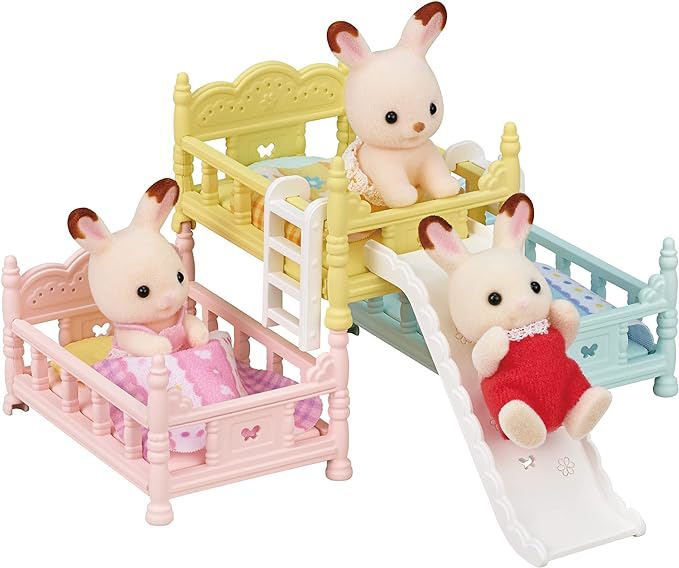 Set de joaca sylvanian families - patuturi supraetajate triple