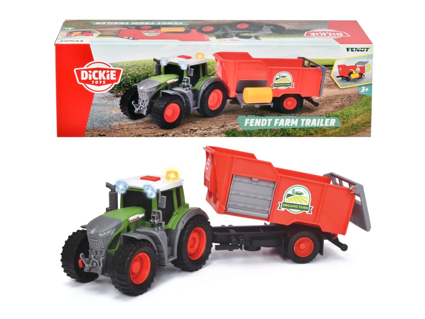 Dickie fendt tractor cu remorca