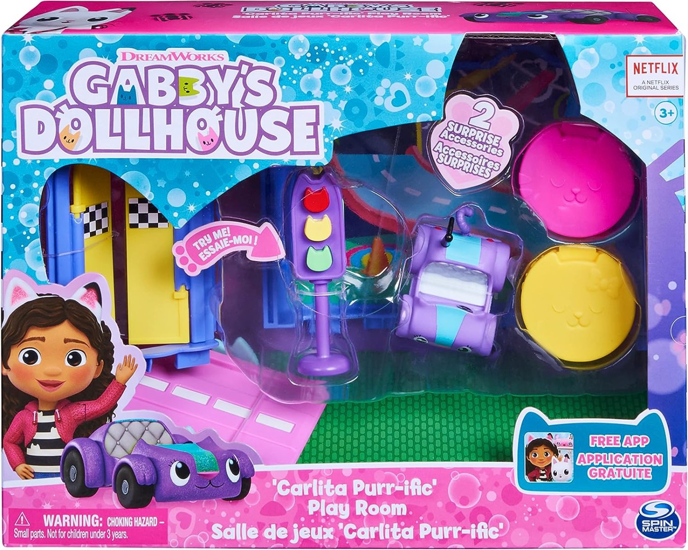 Gabbys dollhouse set camera de joaca