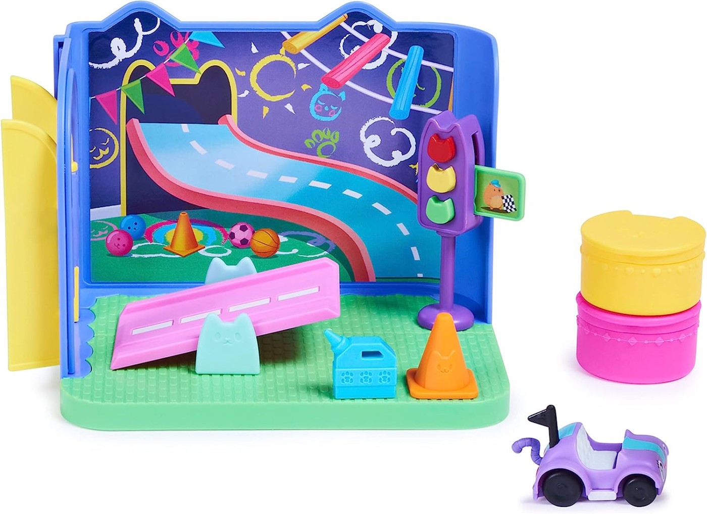 Gabbys dollhouse set camera de joaca