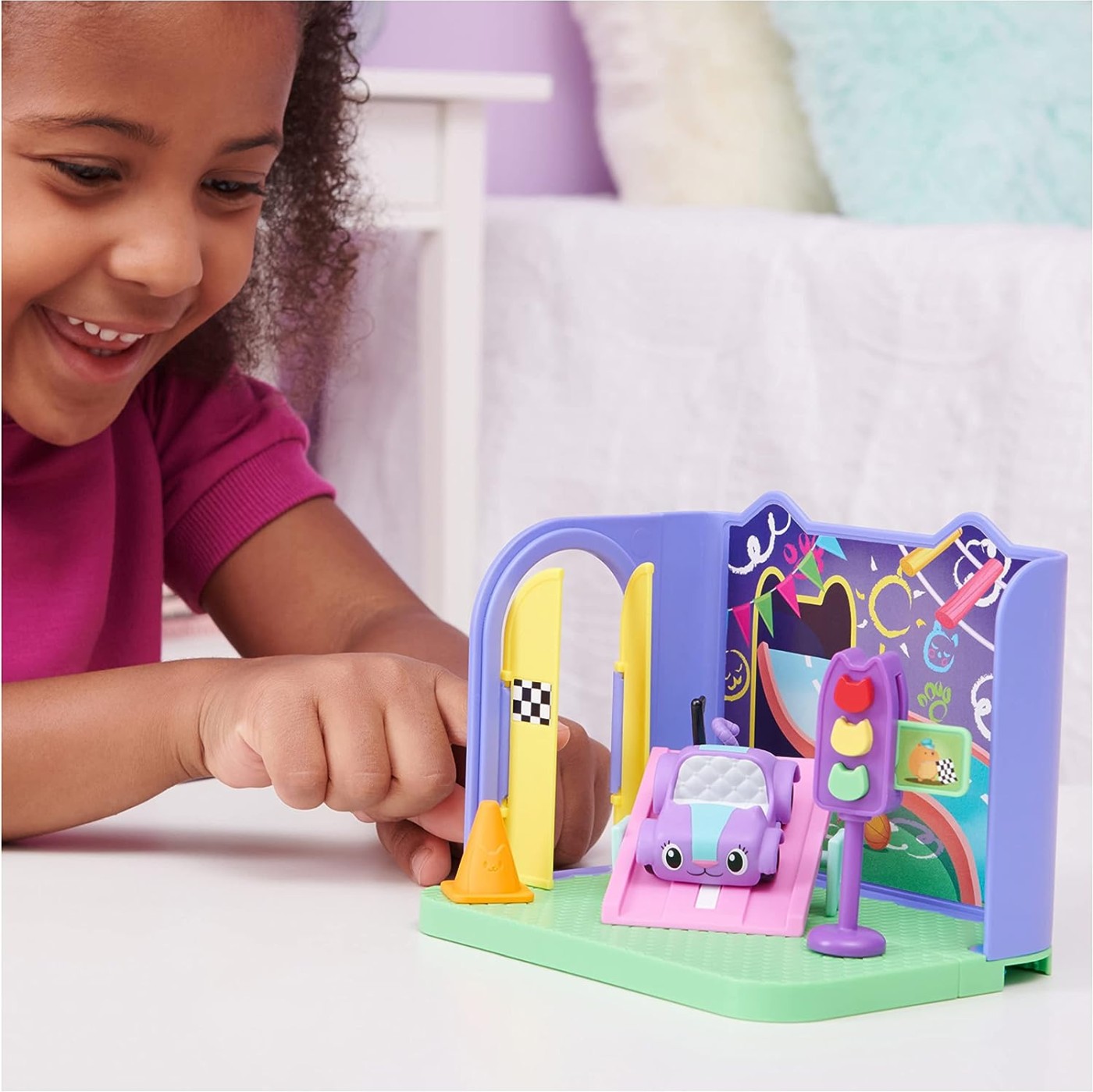 Gabbys dollhouse set camera de joaca