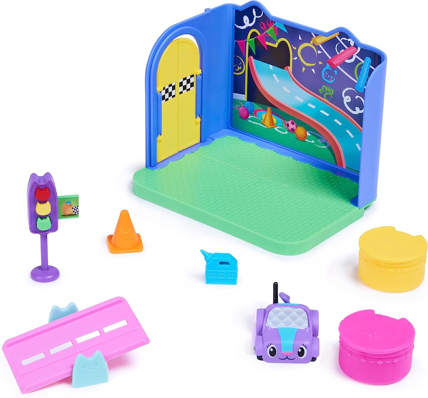 Gabbys dollhouse set camera de joaca