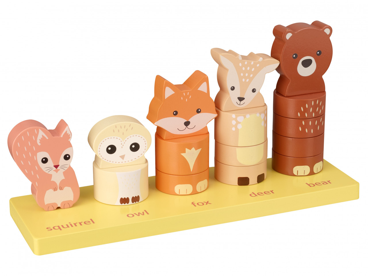 Joc de numarat cu animale, orange tree toys