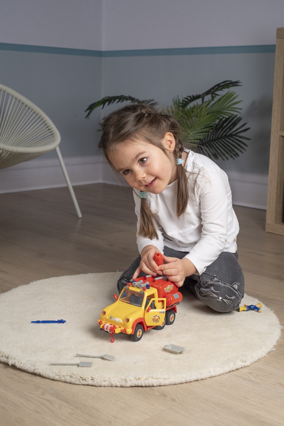 Pompierul sam masina de pompieri venus si figurina elvis