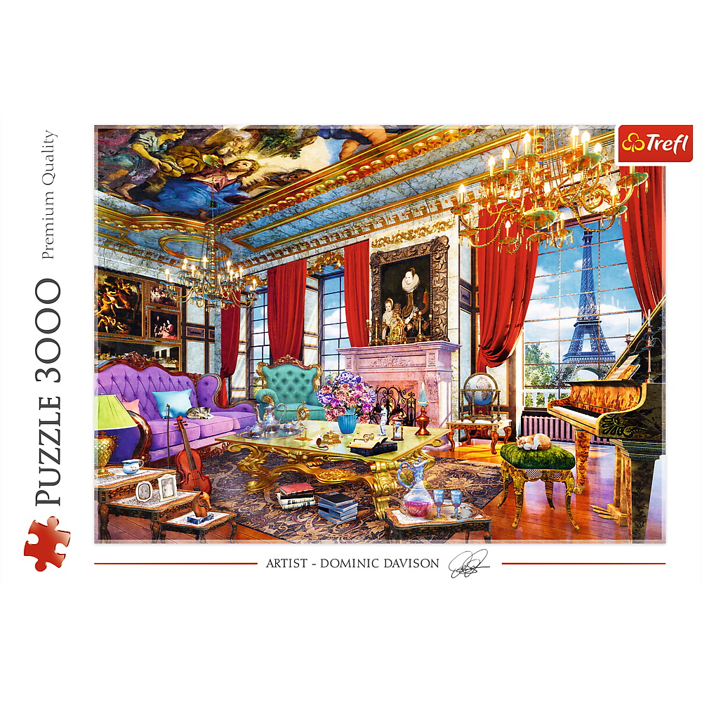 Puzzle trefl 3000 palatul din paris