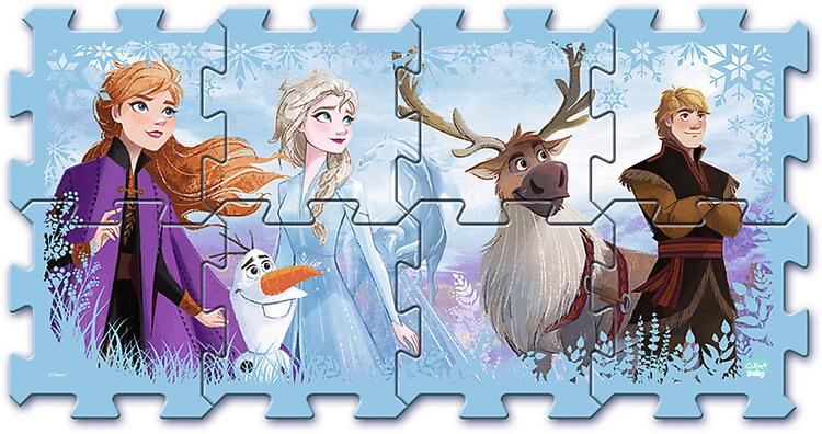 Puzzle trefl din spuma frozen2