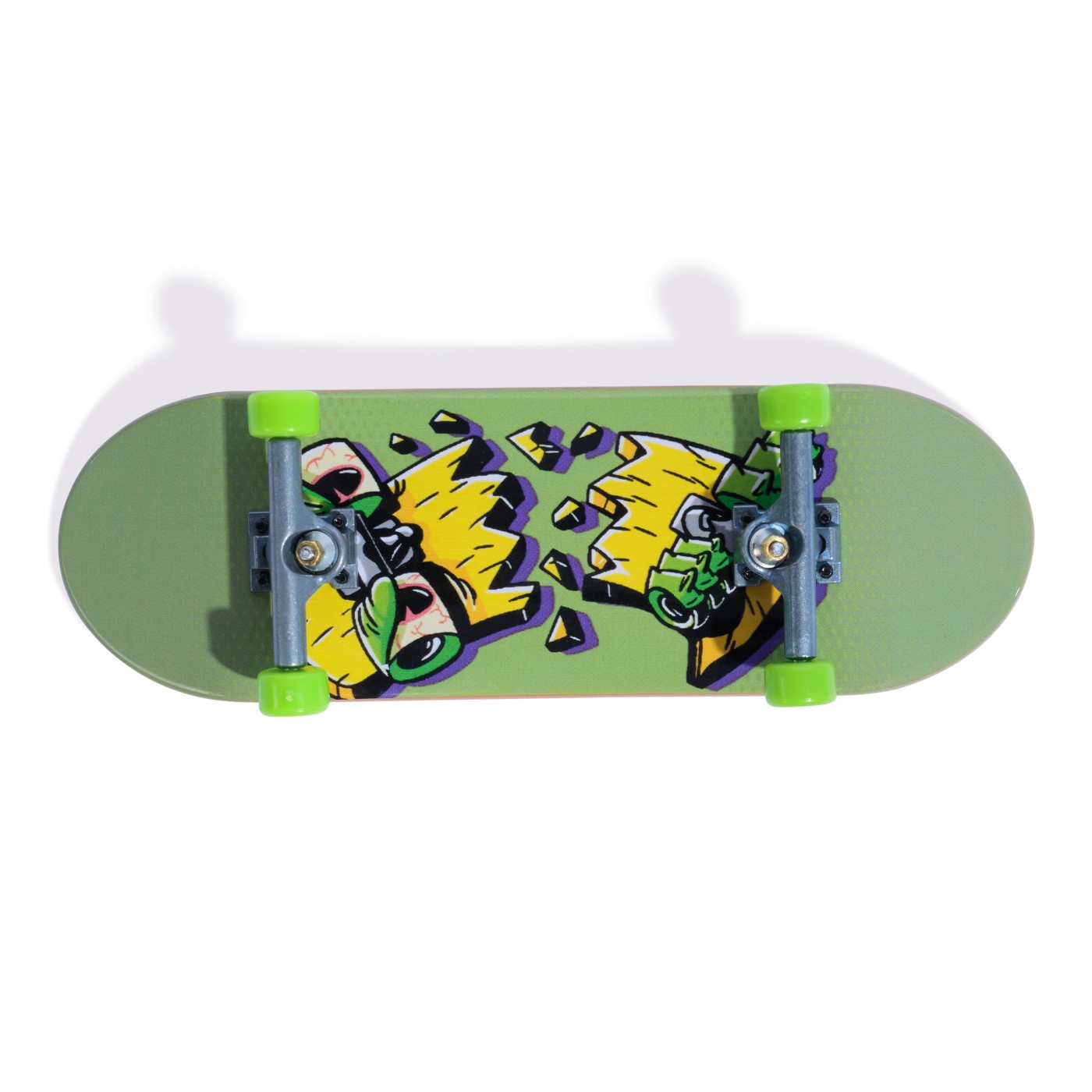 Tech dech sk8 crew pachet 2 seturi placa si figurina 9.6cm casca mov si casti albe