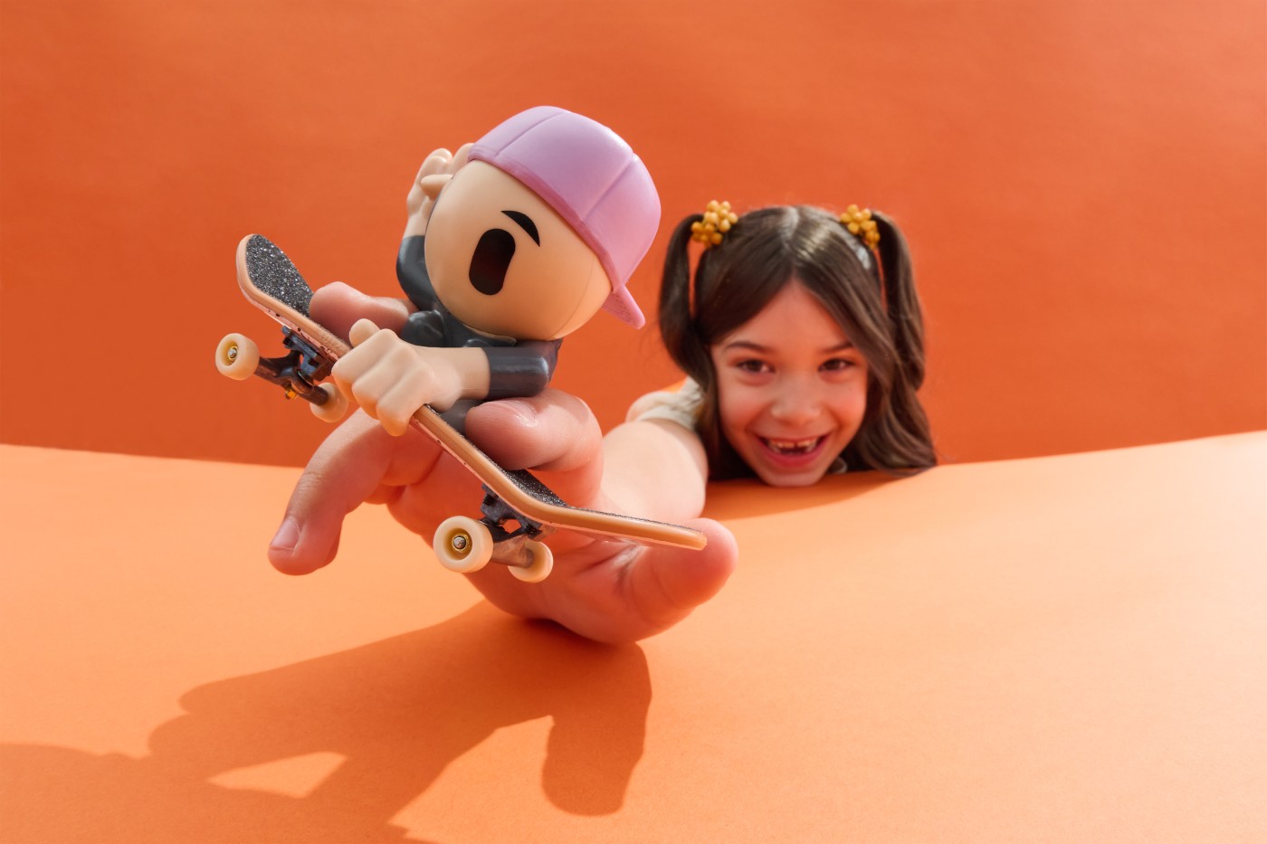 Tech dech sk8 crew pachet placa si figurina 9.6cm sapca mov