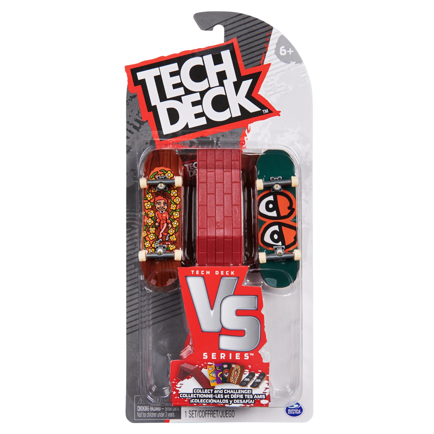 Tech deck pachet cu obstacol fingerboard gonzales