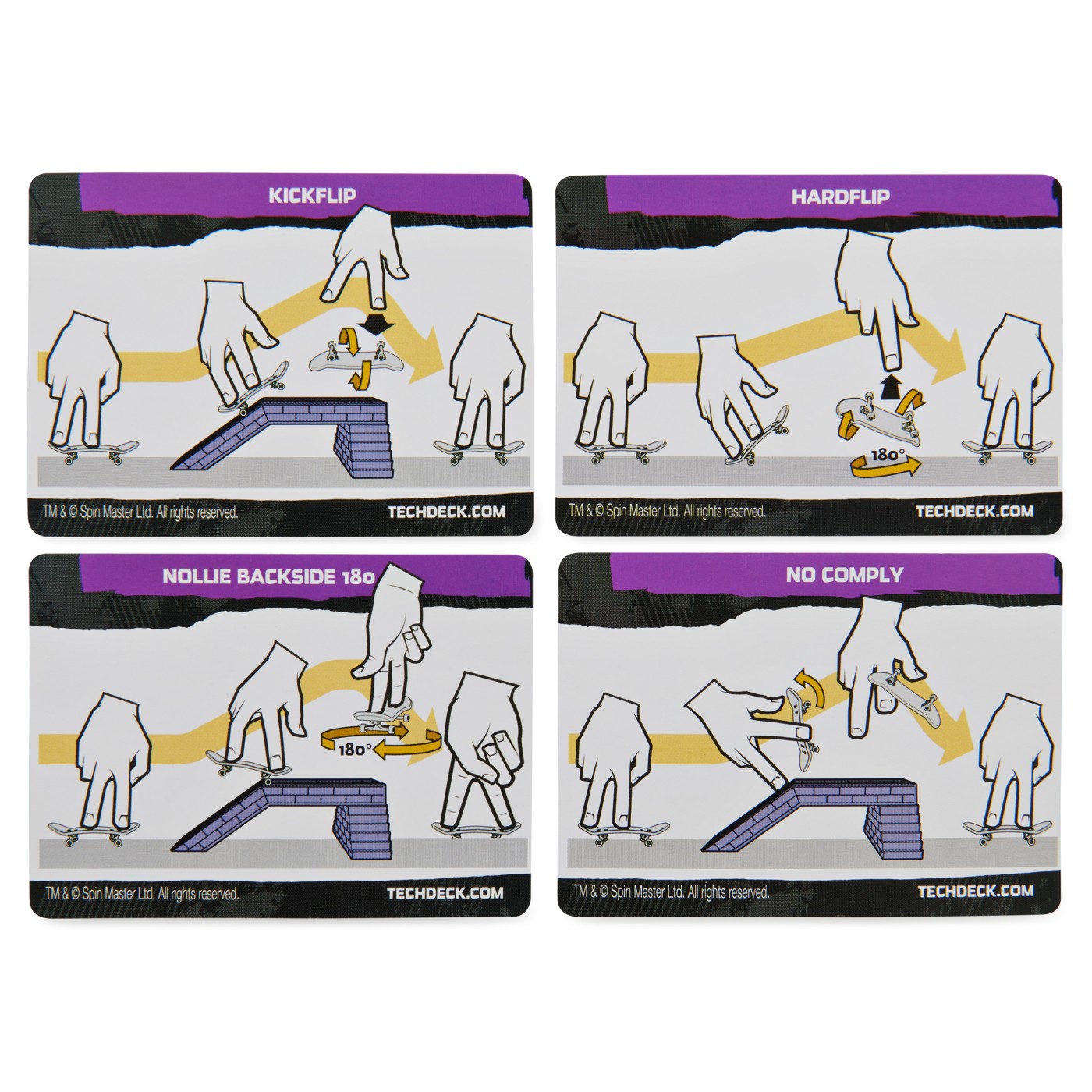 Tech deck pachet cu obstacol fingerboard gonzales