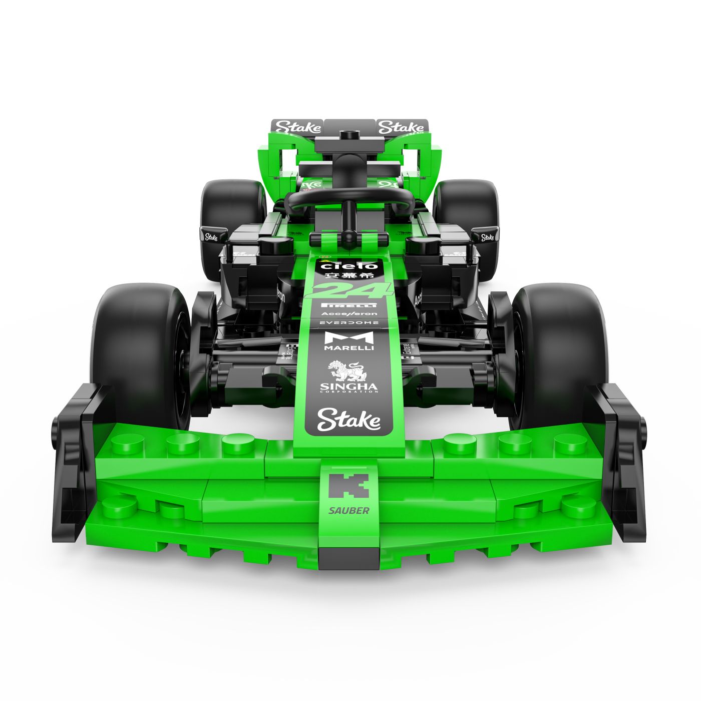 Masinuta construibila kick sauber c44 f1 stake scara 1 la 24