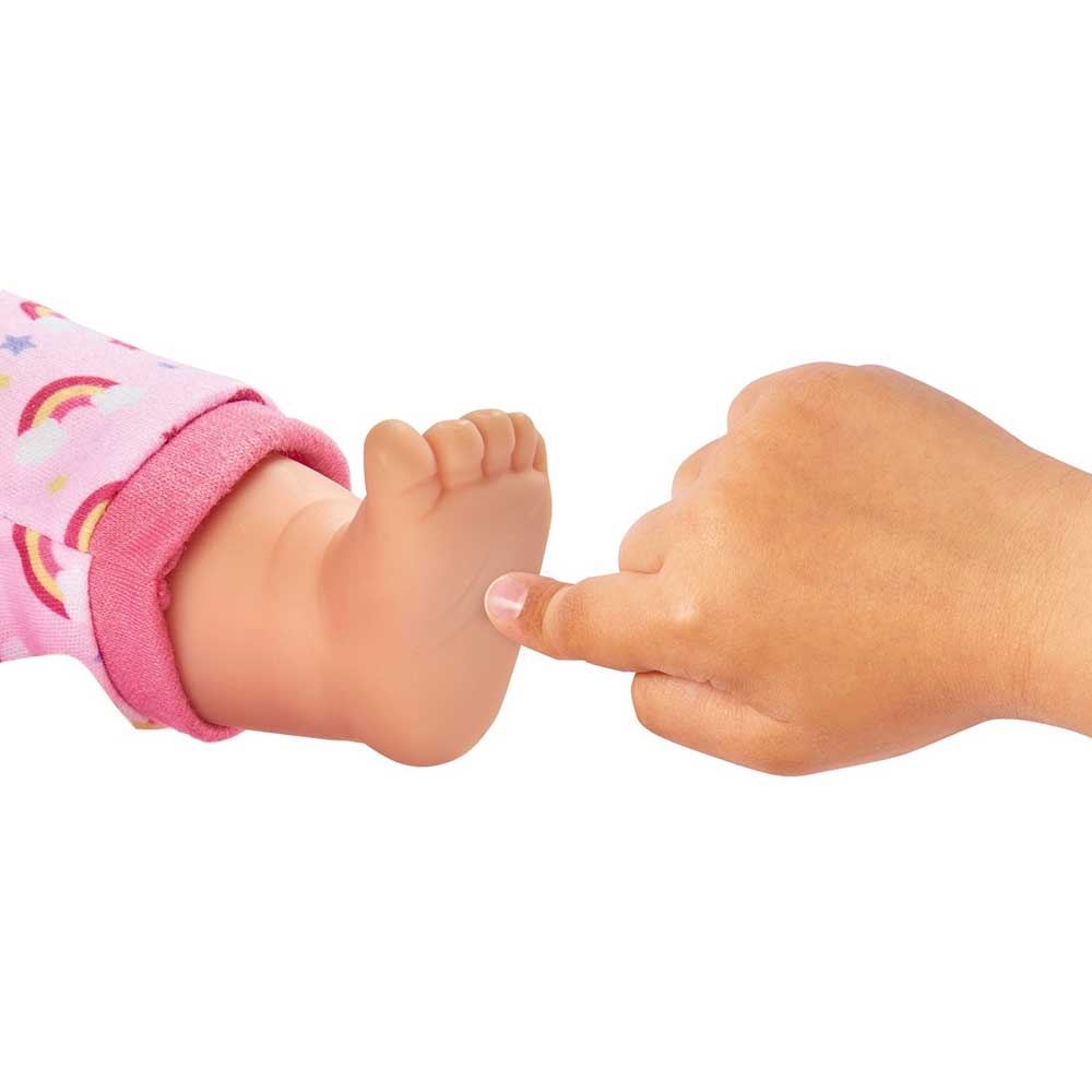 Papusa bebelus laura 38cm cu sunete