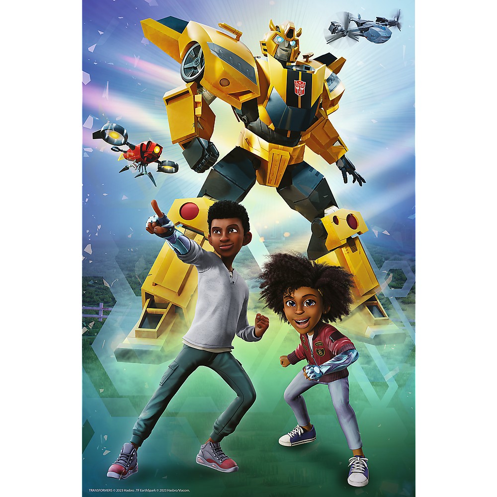 Puzzle trefl 100 transformers echipa magnifica