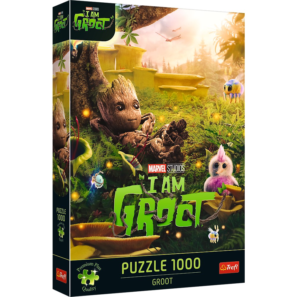 Puzzle trefl 1000 premium plus marvel groot