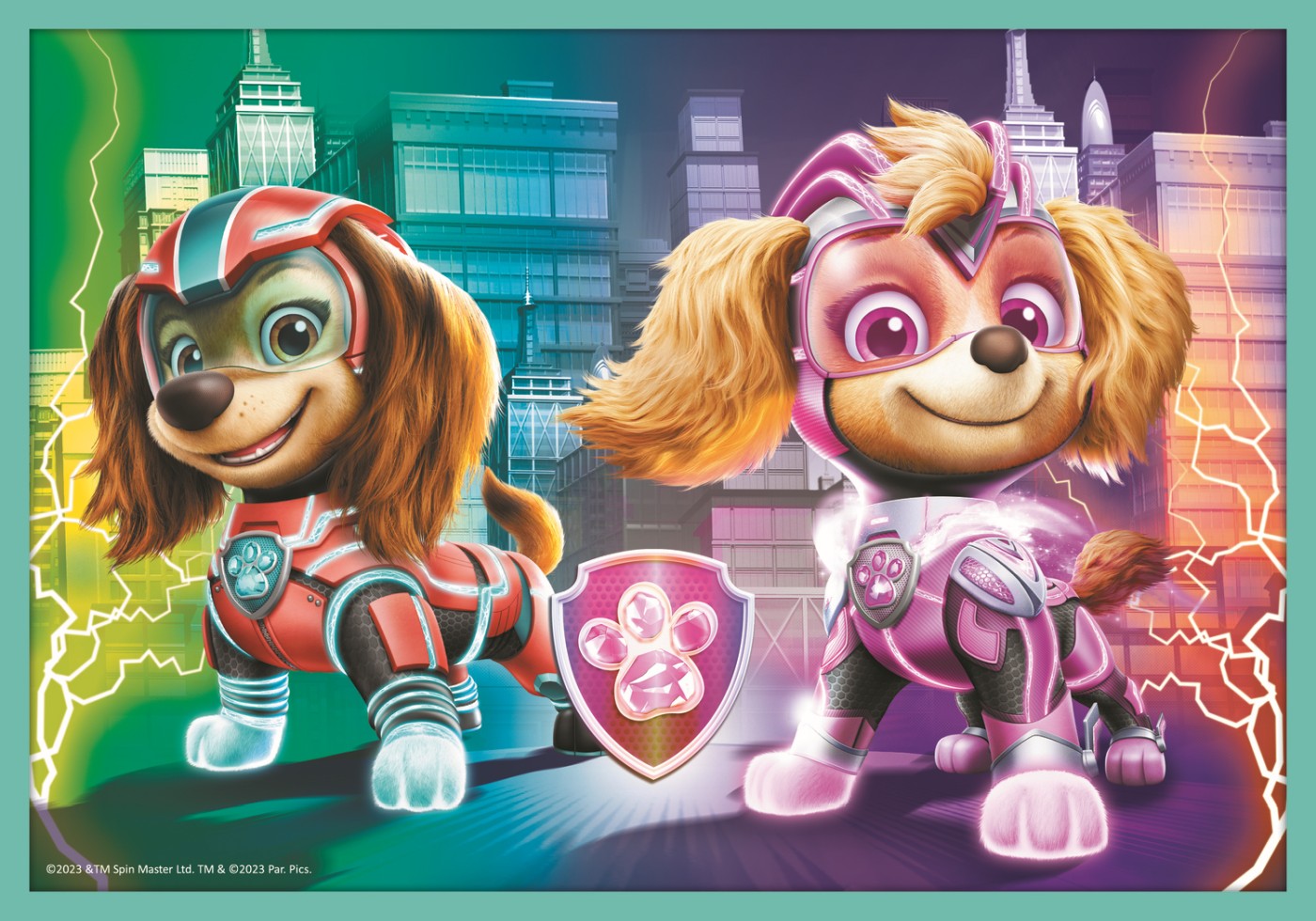 Puzzle trefl 10in1 patrula catelusilor echipa cateilor