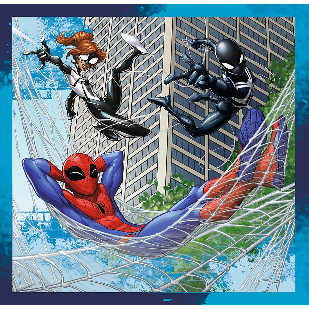 Puzzle trefl 3in1 disney marvel spiderman