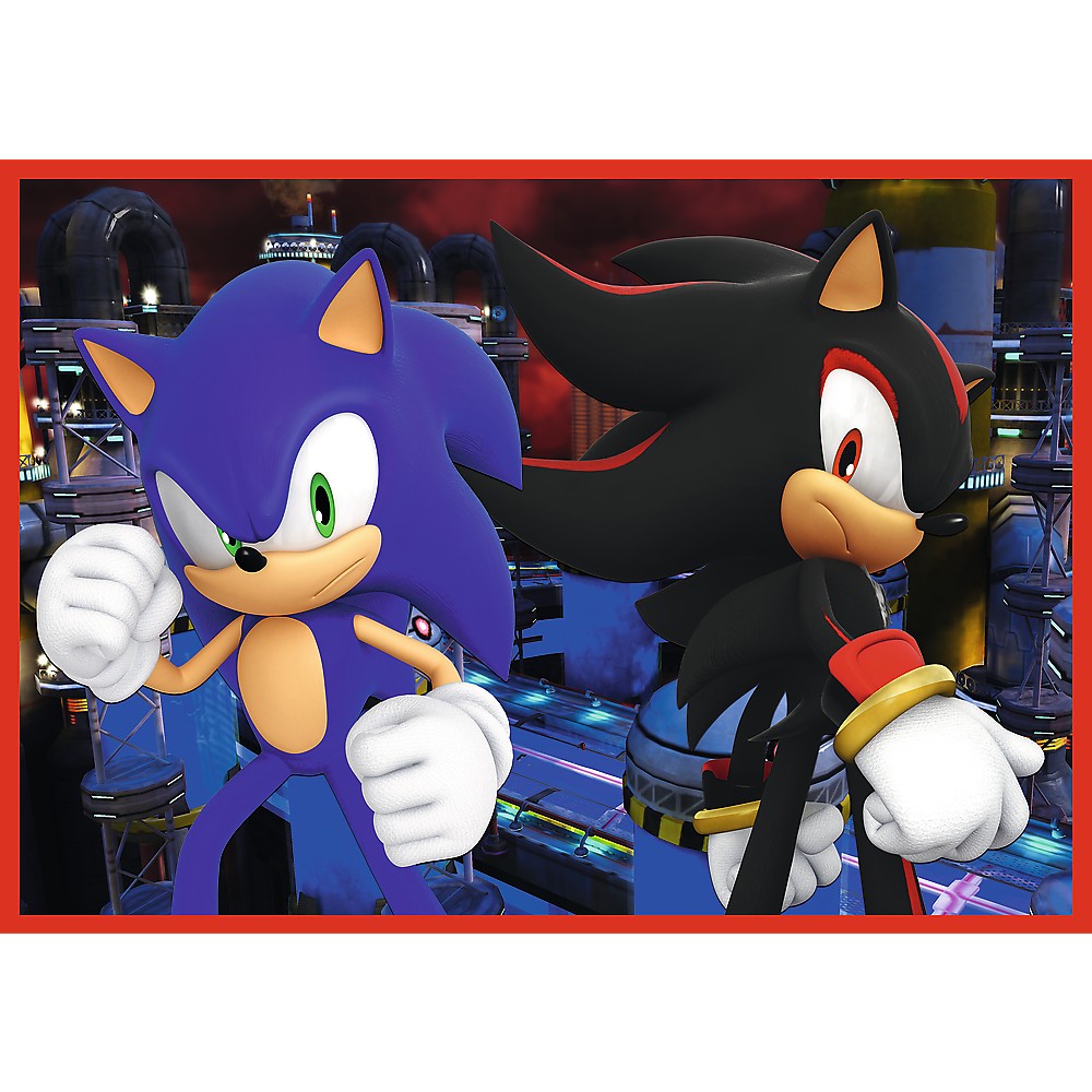 Puzzle trefl 4in1 sonic aventurile lui sonic