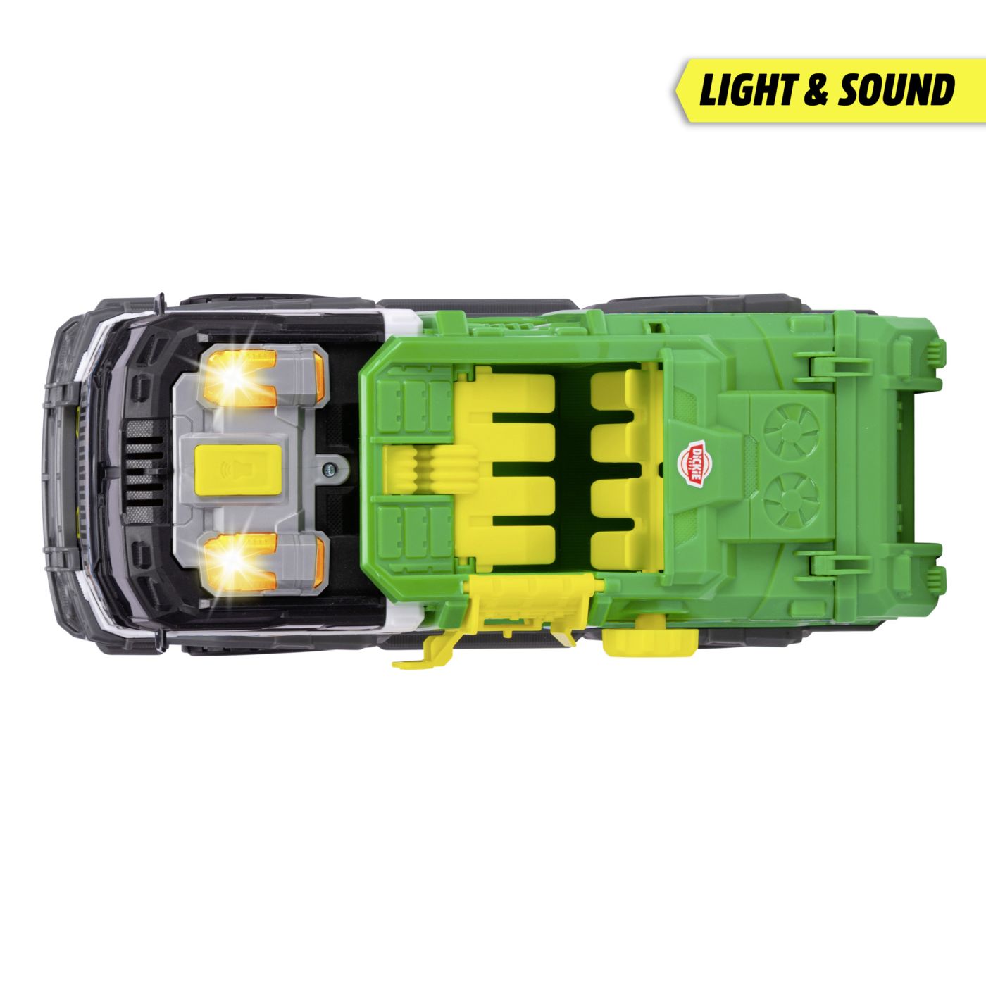 Dickie camion de reciclare cu lumini si sunete 30cm