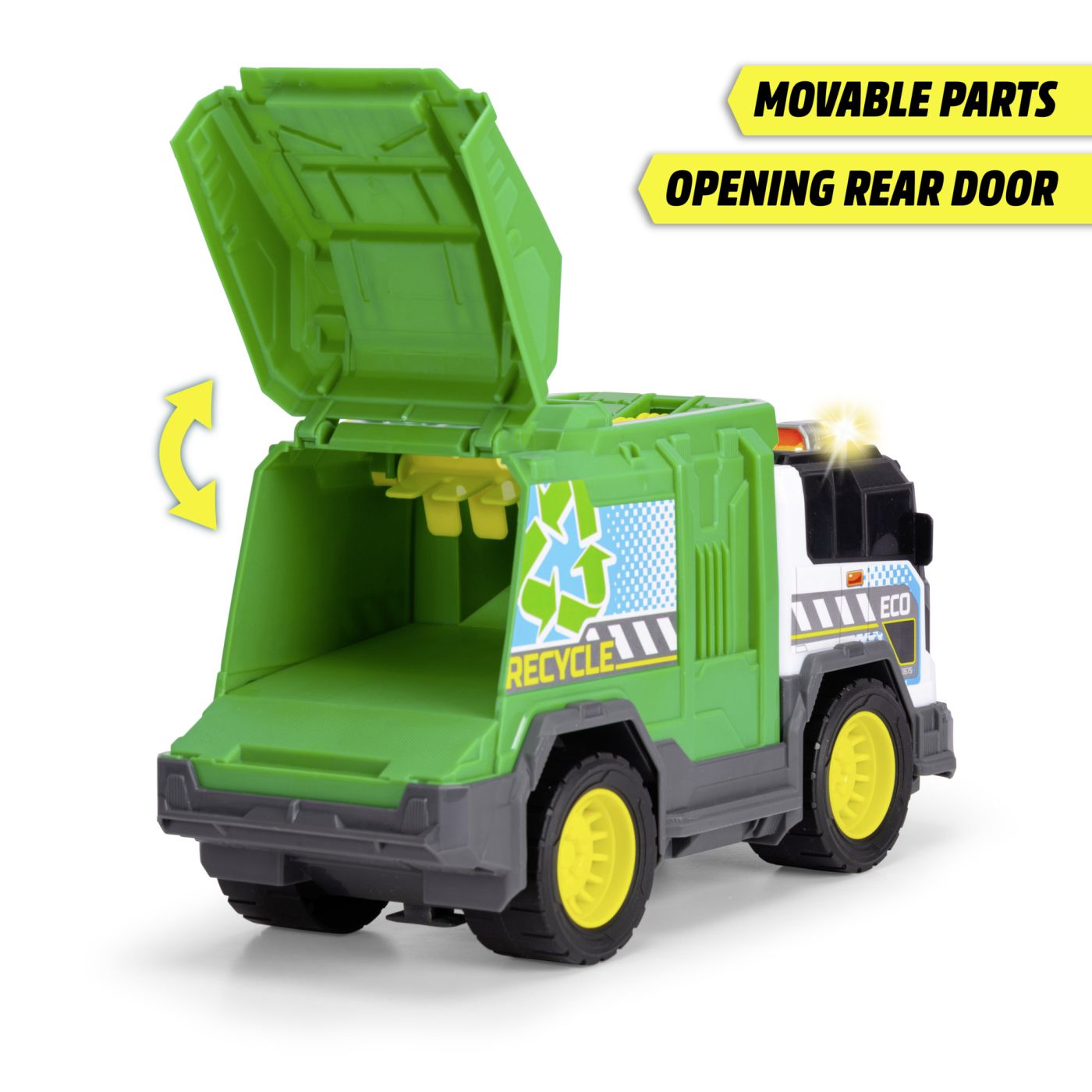 Dickie camion de reciclare cu lumini si sunete 30cm