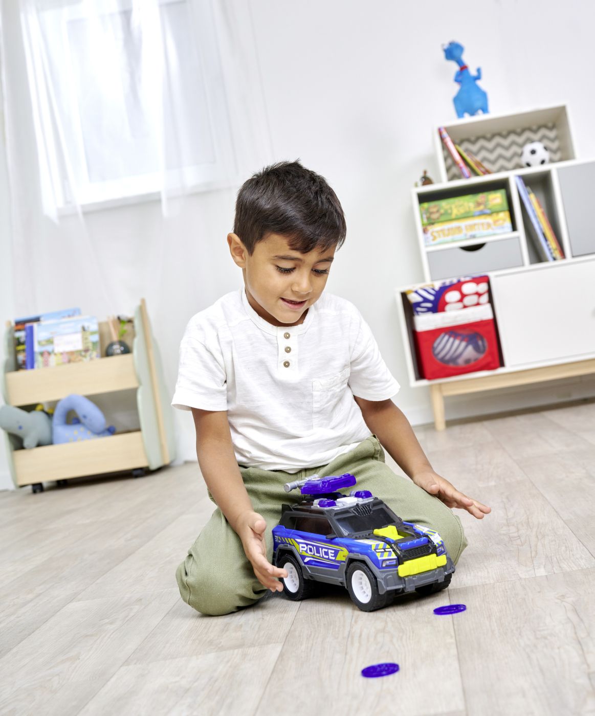 Dickie masina de politie suv cu sunete si lumini 30cm