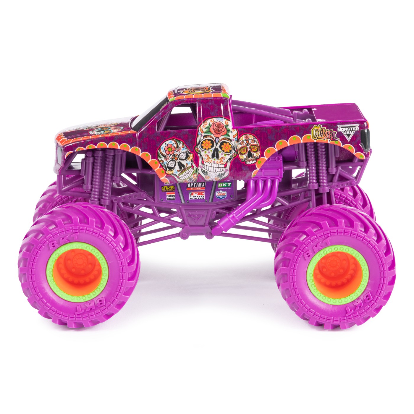Monster jam masinuta metalica calavera scara 1:24