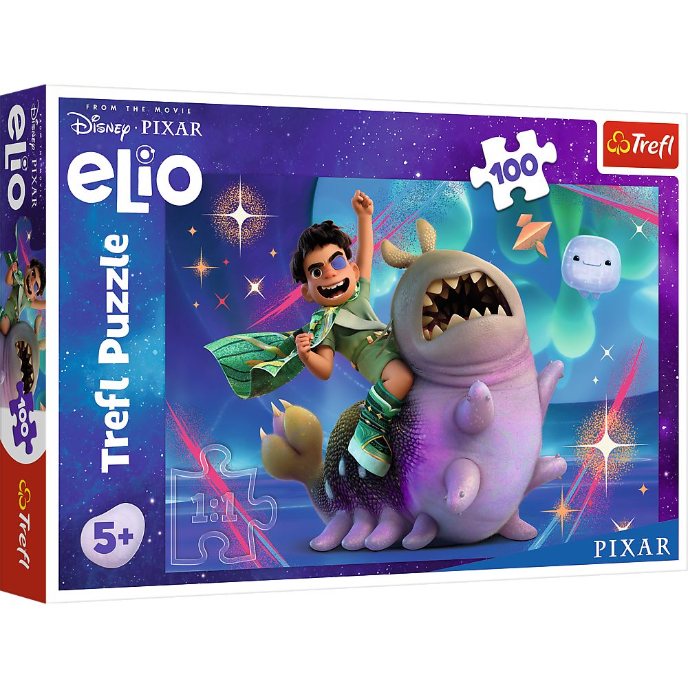 Puzzle trefl 100 disney pixar elio si aventura spatiala