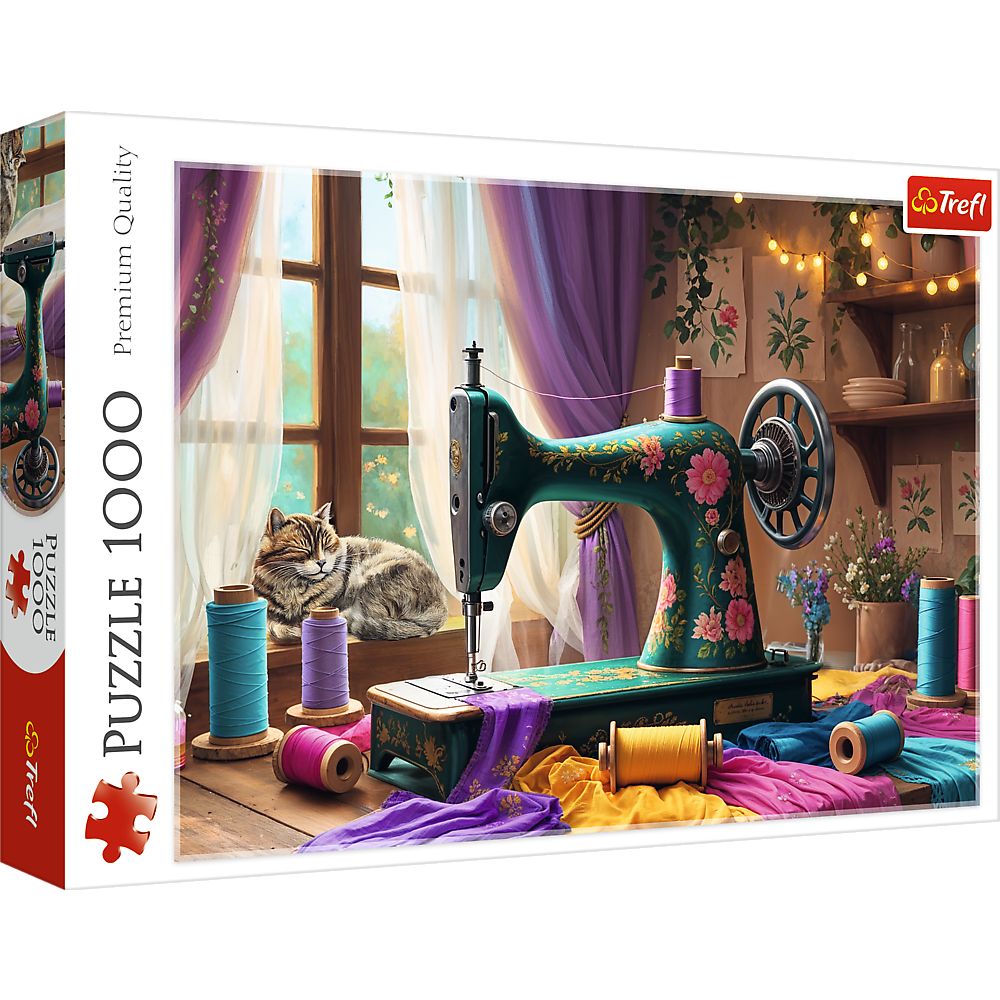 Puzzle trefl 1000 atelierul de cusut