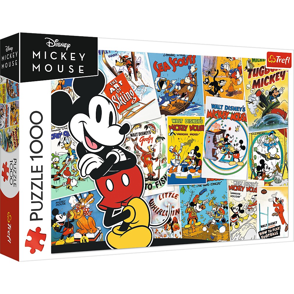 Puzzle trefl 1000 disney lumea lui mickey