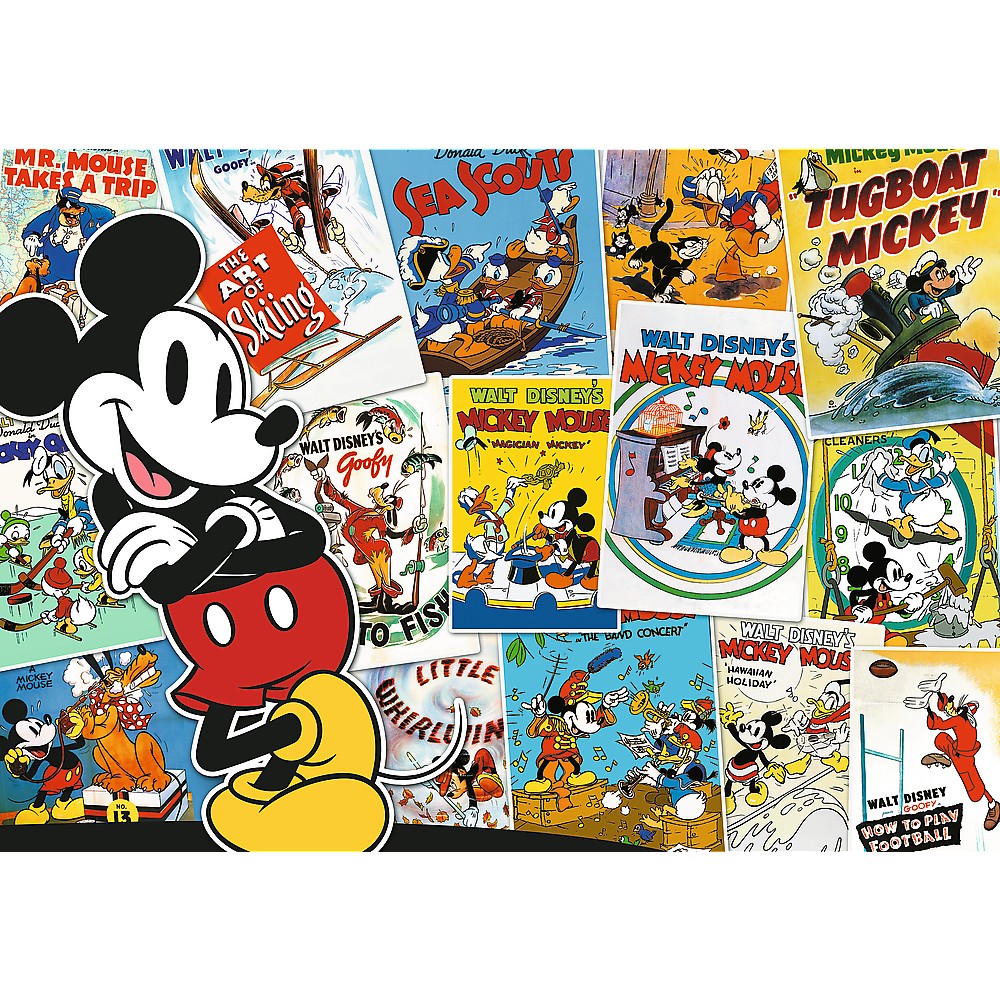 Puzzle trefl 1000 disney lumea lui mickey