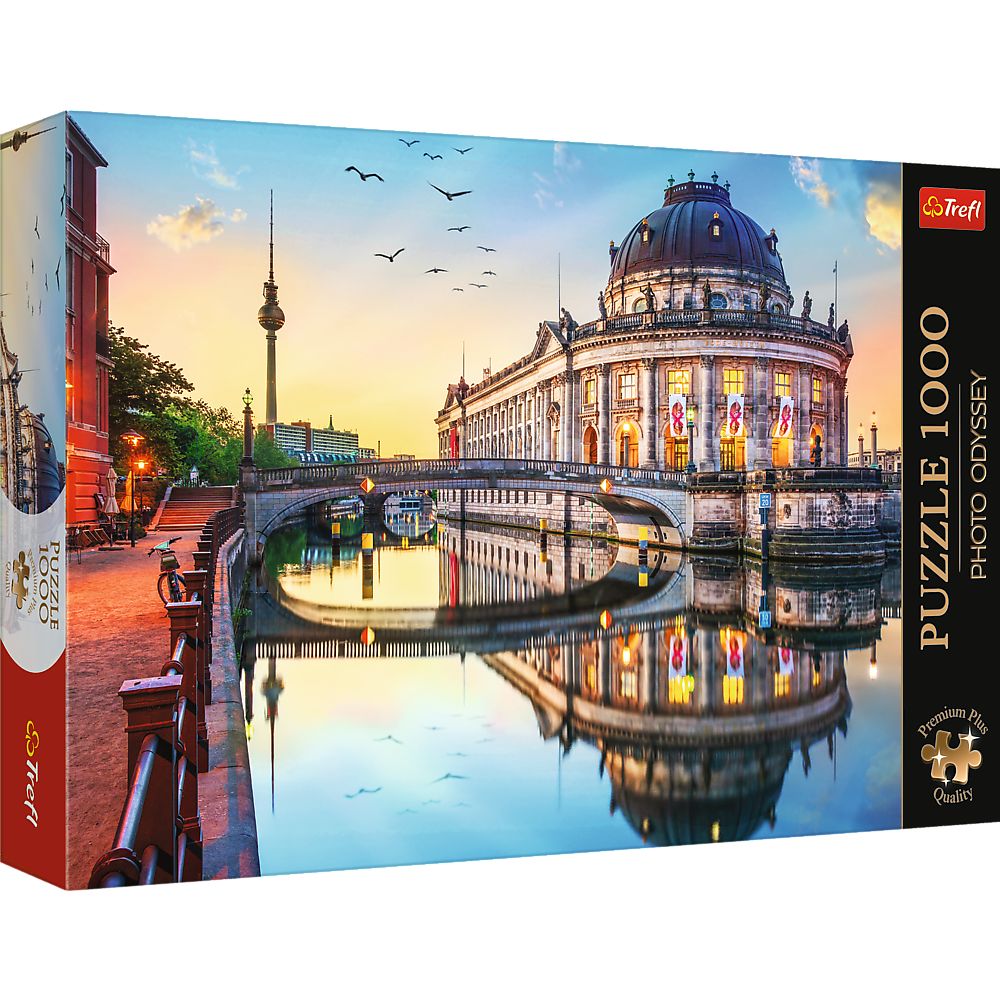 Puzzle trefl 1000 premium plus photo odyssey muzeul bode berlin germania