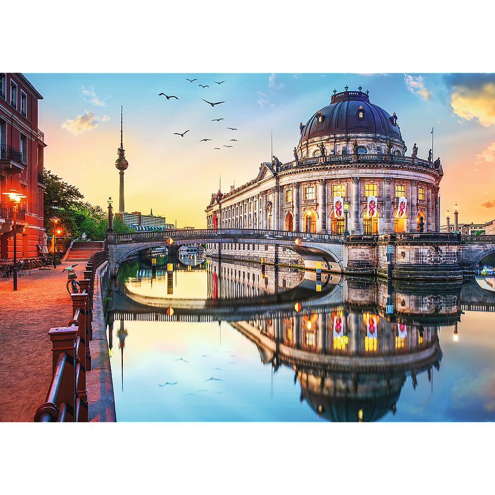 Puzzle trefl 1000 premium plus photo odyssey muzeul bode berlin germania