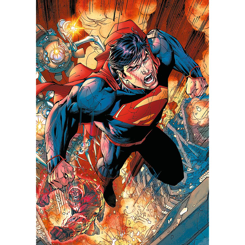 Puzzle trefl 1000 superman in actiune