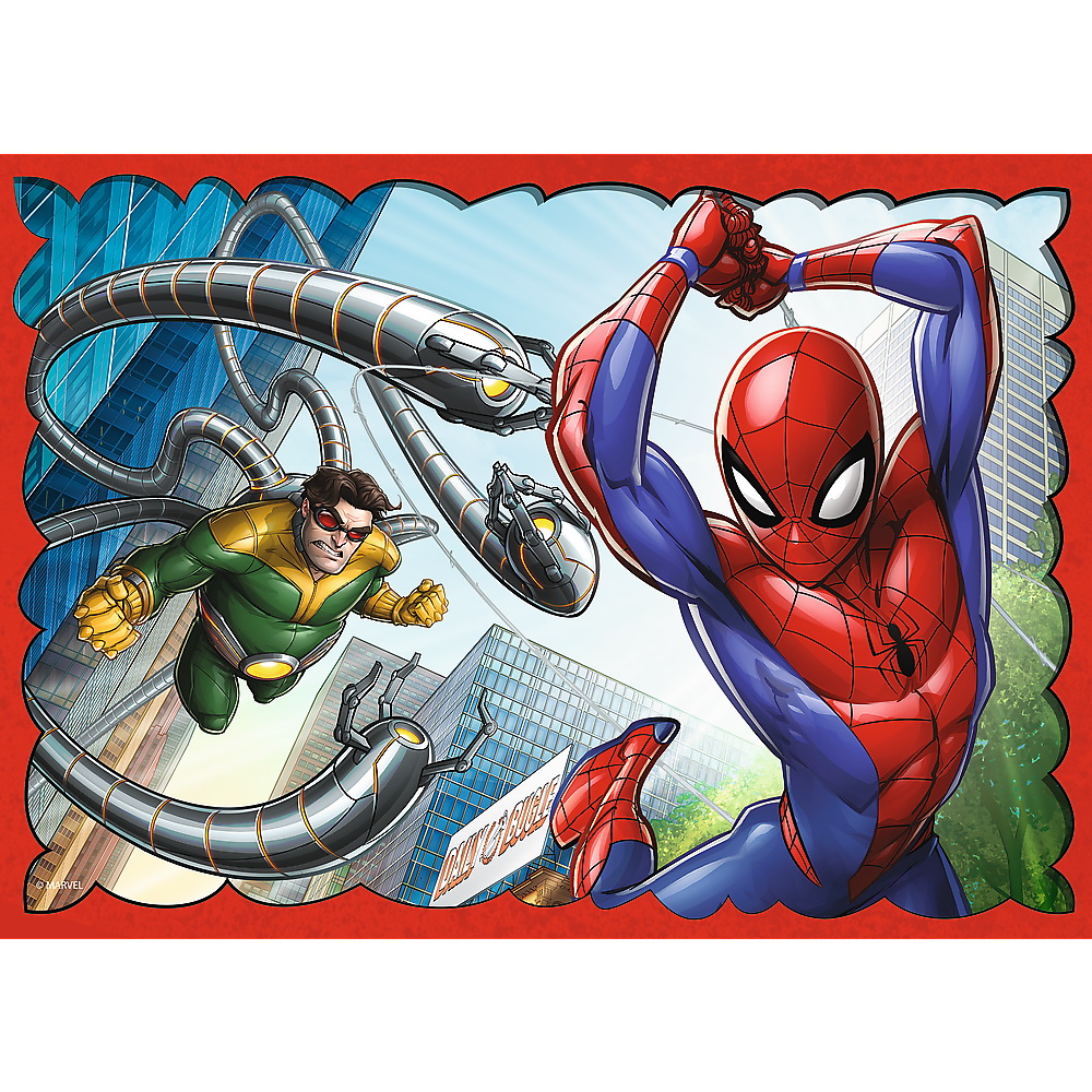 Puzzle trefl 4in1 spiderman - eroul spiderman