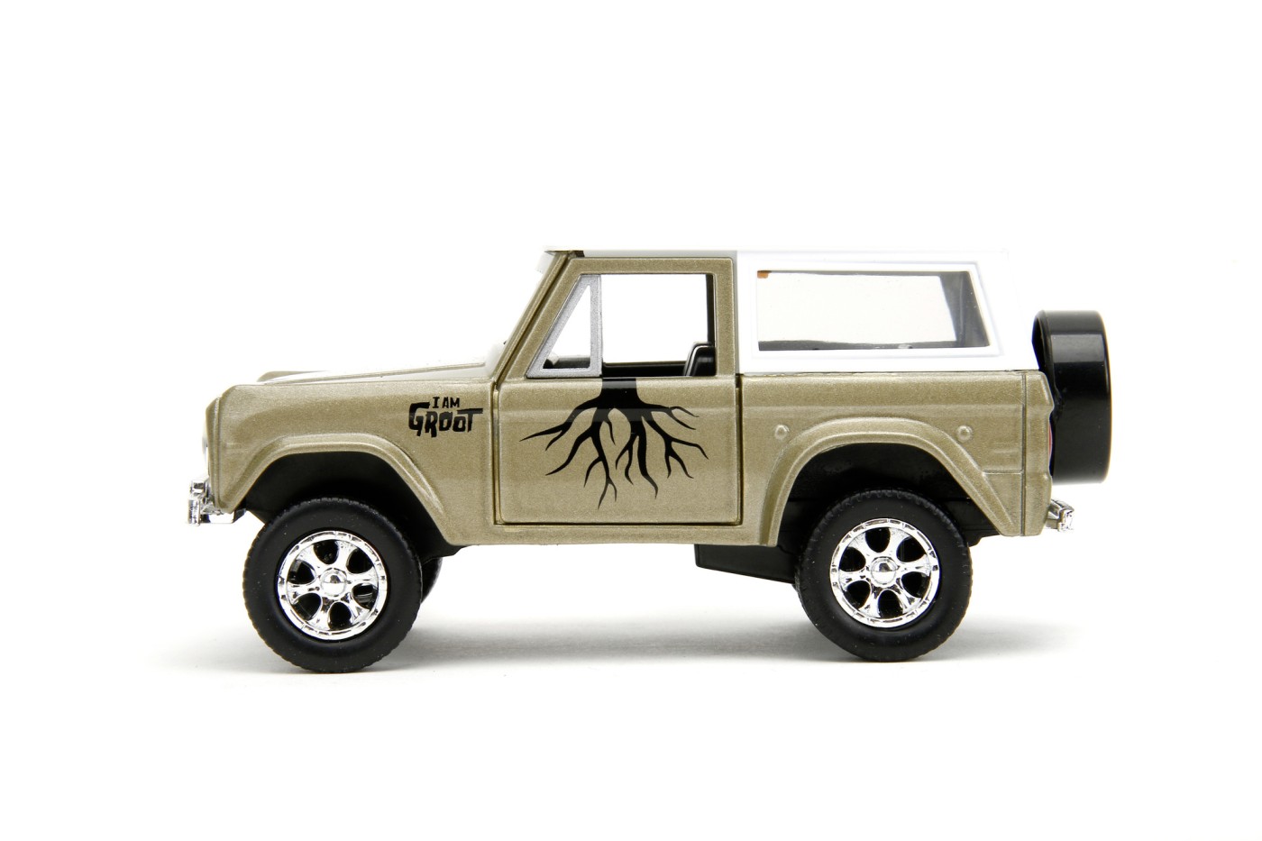 Jada marvel set masinuta metalica ford bronco si figurina groot
