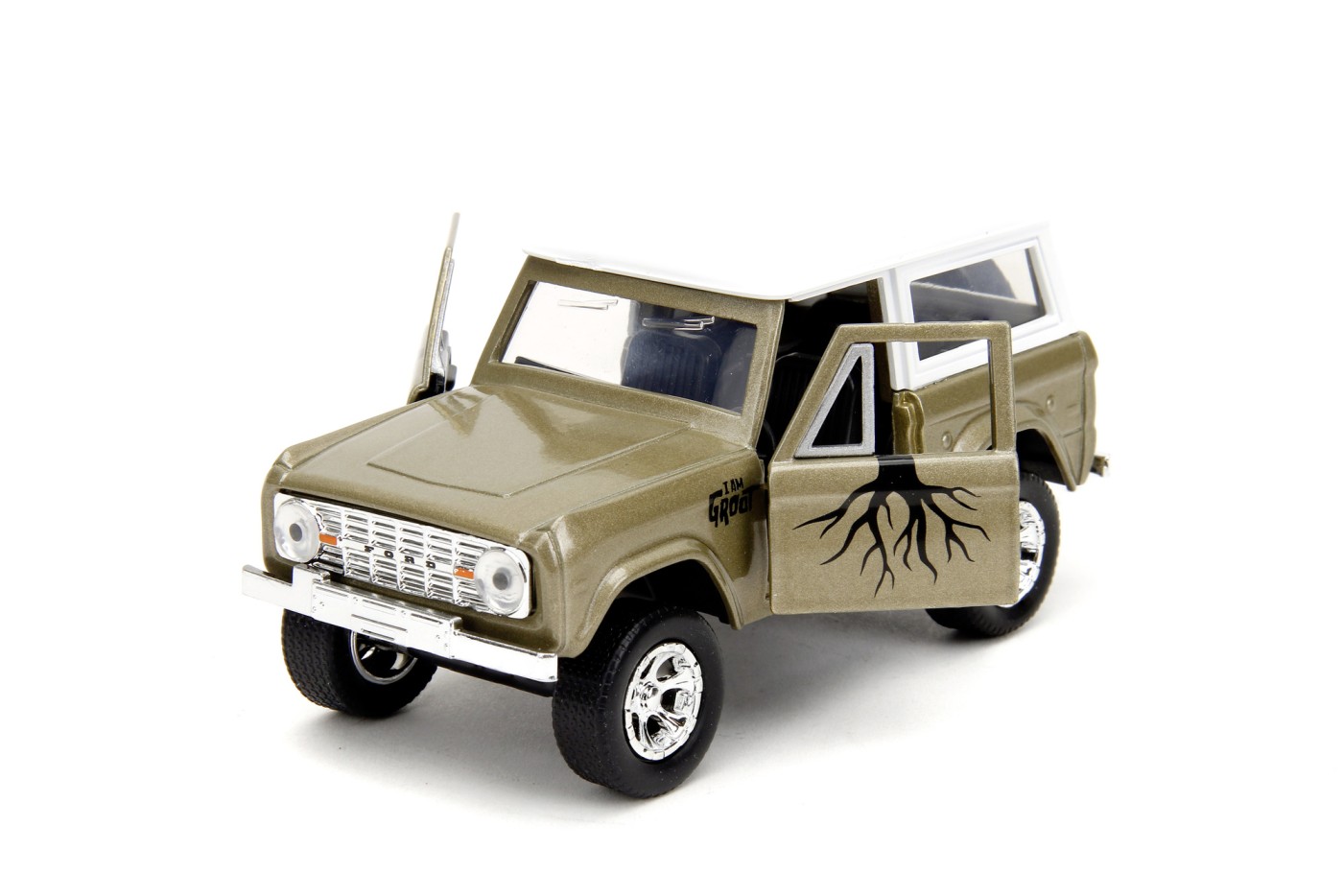Jada marvel set masinuta metalica ford bronco si figurina groot