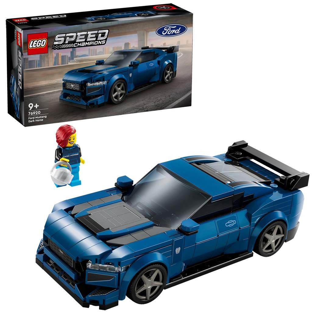 Lego speed champions masina sport ford mustang dark horse 76920