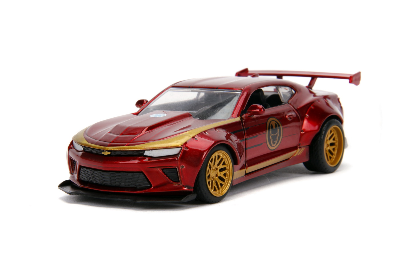 Masinuta metalica iron man 2016 chevy camaro ss scara 1 la 32