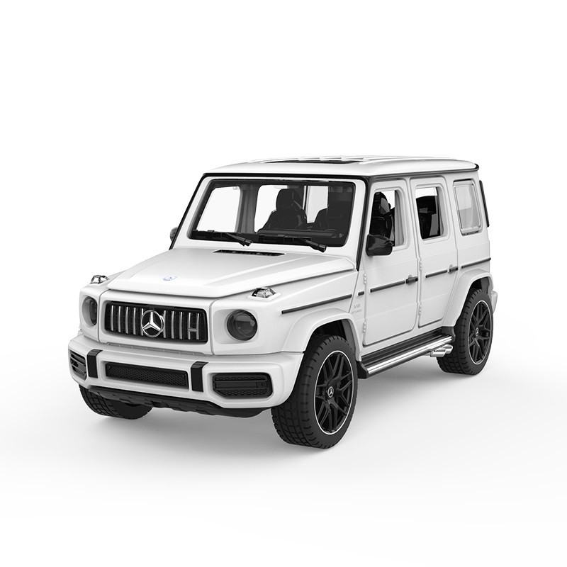 Masinuta metalica merceded benz amg g63 alb scara 1 la 32