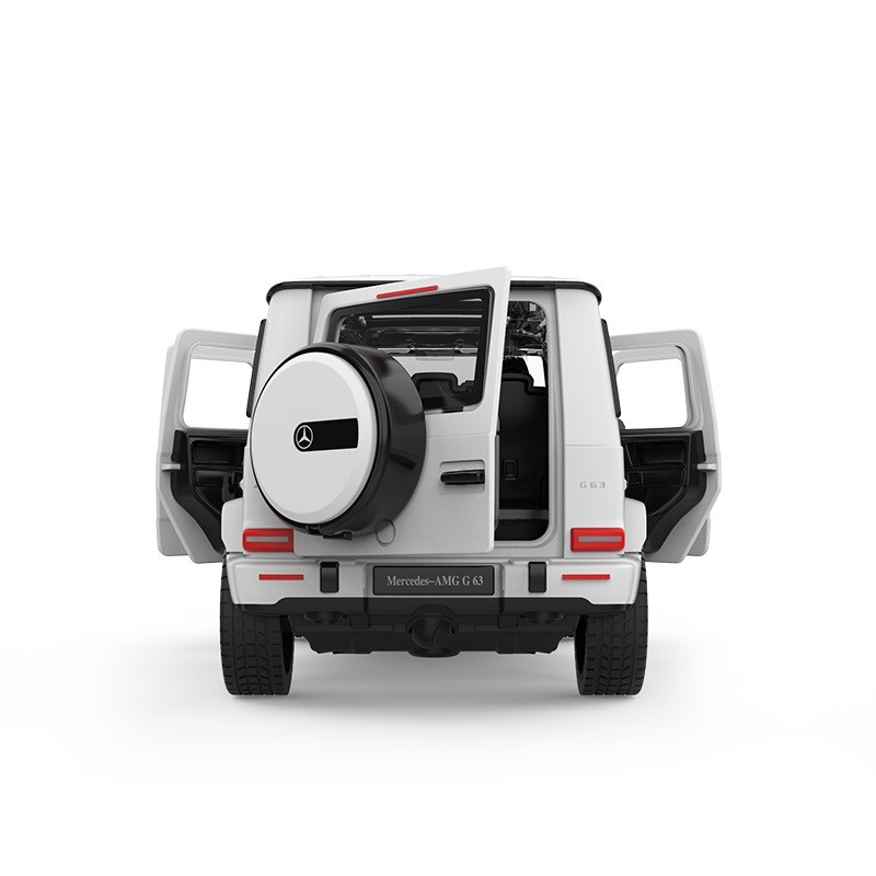 Masinuta metalica merceded benz amg g63 alb scara 1 la 32