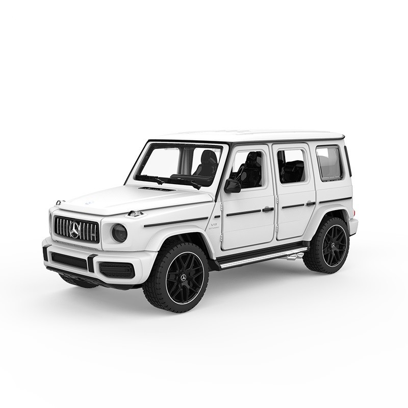 Masinuta metalica merceded benz amg g63 alb scara 1 la 32